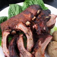 The smoke ring is a sign of good technique and good flavor