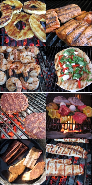 A small sample of the amazing flavors from the ancient art of charcoal grilling